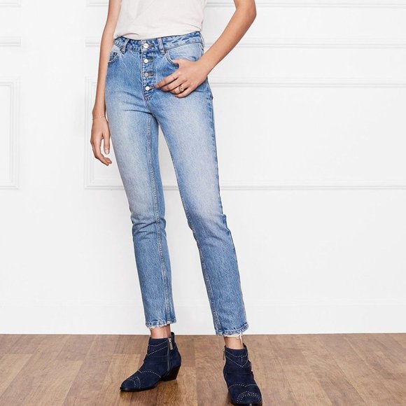 Anine Bing Denim - Anine Bing Frida Jeans Straight Leg 100% Cotton 25